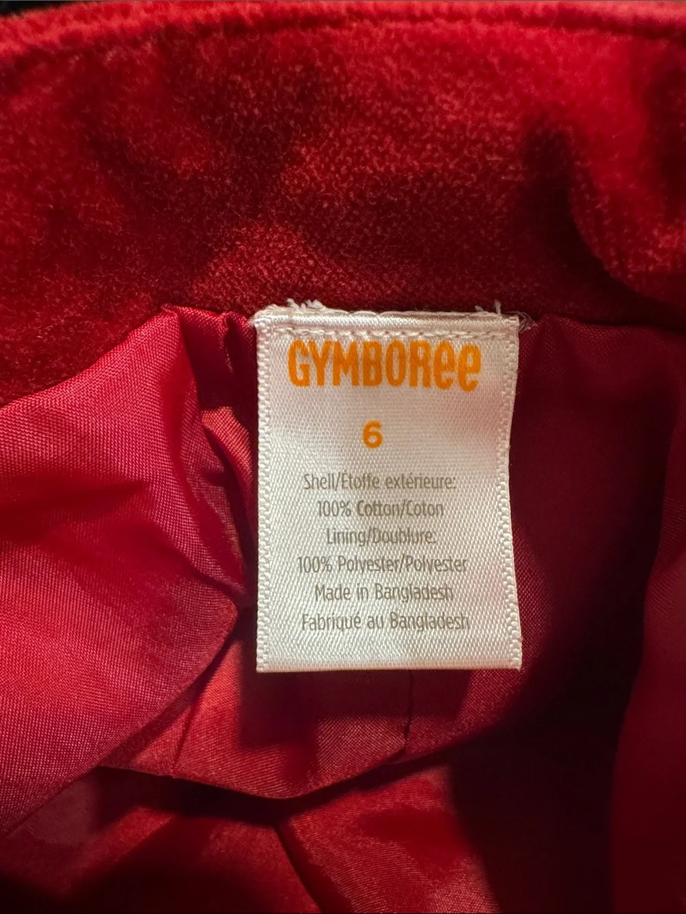 GYMBOREE ~ Boys Velvet Vest - All Dressed Up - Red / Size 5